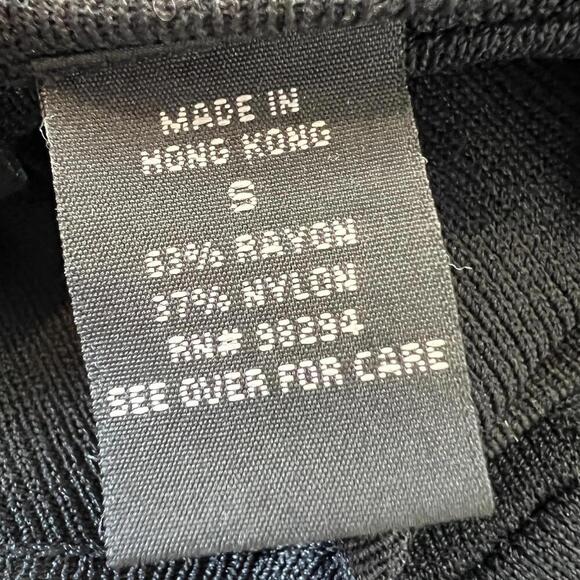 Patty Lewis Women's Coord Set Small Vintage Black Nautical Western Concha Rayon - Picture 4 of 12